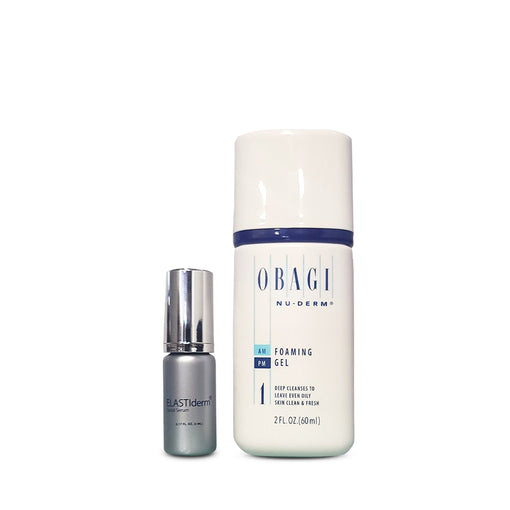 Obagi Elastiderm Facial Serum + Nu-Derm Foaming Gel Combo